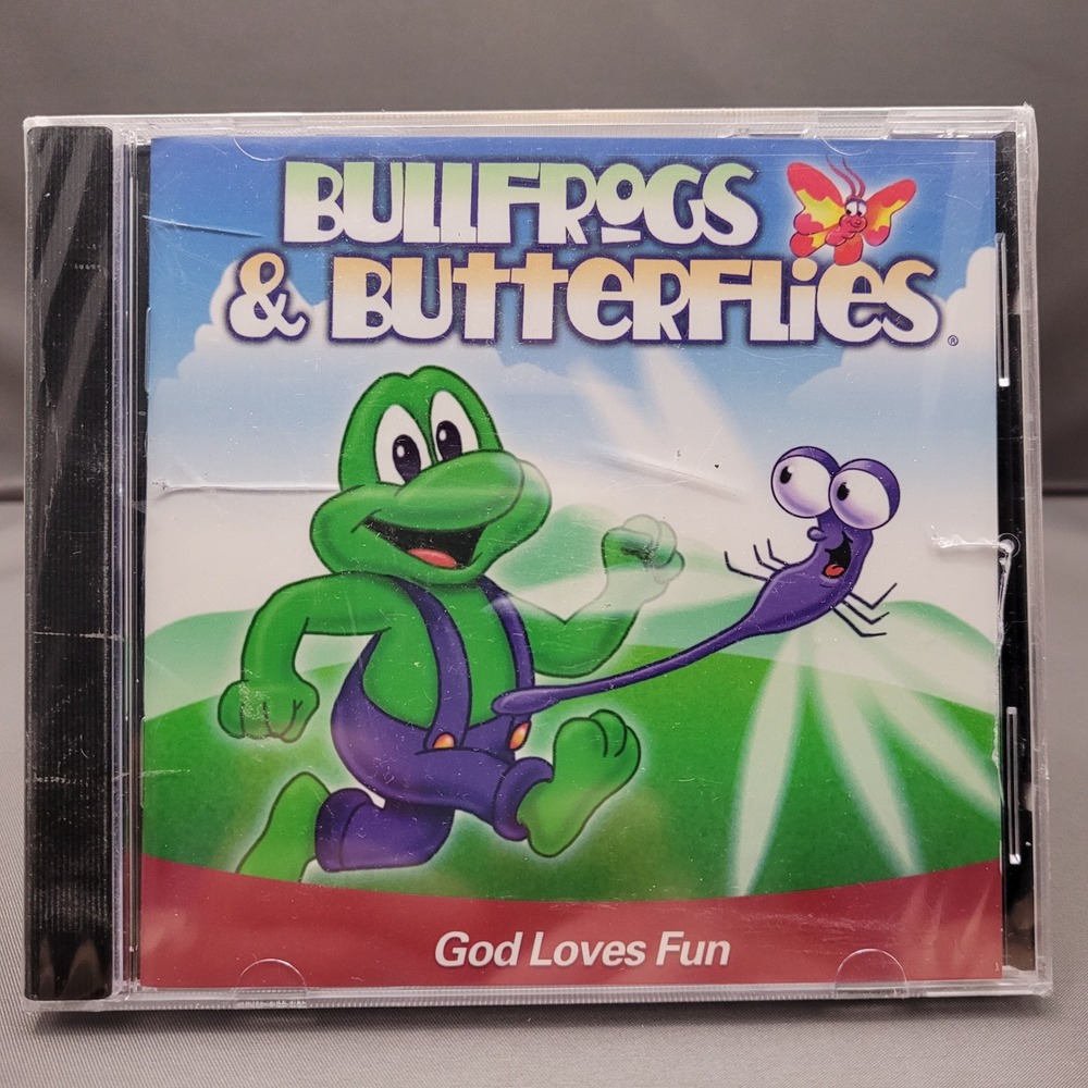 Bullfrogs & Butterflies: God Loves Fun by Alpha Omega (CD, 2010) *SEALED*